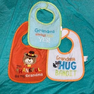 Baby Bib Set - Grandma’s Love